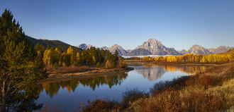Oxbow Bend of the Snake River in Grand Teton National Park has to. Be one of the most iconic views in the world.  With my favorite mountain in the world, Mount Moran in the distance, reflecting in the river on a crisp autumn day, I can’t think of a more beautiful place to be.